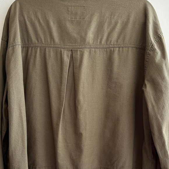 Old Navy Army Green Utility Cropped Jacket, Size Large - Picture 13 of 15